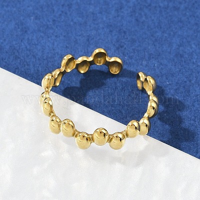 Кольца-манжеты из нержавеющей стали 304 RJEW-H254-02G-1