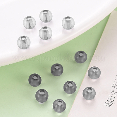 Прозрачные акриловые бусины MACR-S370-A8mm-769-1