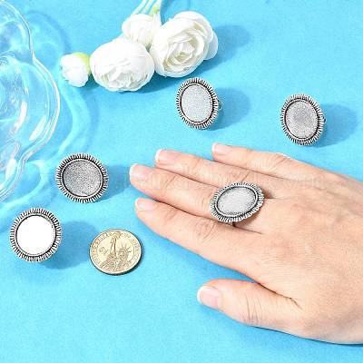 Основа для кольца с платформой&nbsp;PALLOY-Q300-14AS-NR-1