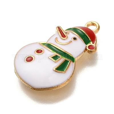 Новогодняя тема сплава эмали подвески FIND-I040-01A-1