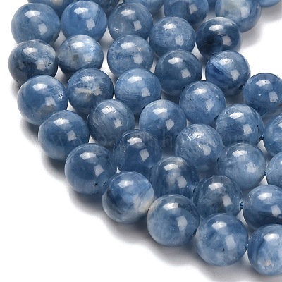 Натуральный кианитовые бисер пряди&nbsp;G-C259-B01-8mm-01-1
