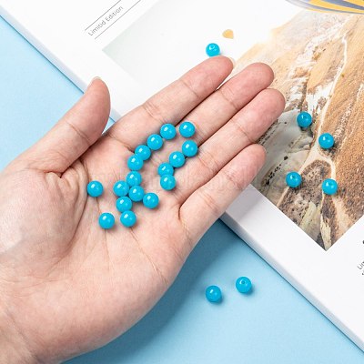 Флуоресцентные акриловые бусины&nbsp;X-MACR-R517-8mm-10-1