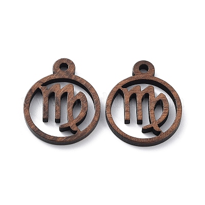 Подвески из орехового дерева WOOD-Q051-07D-1