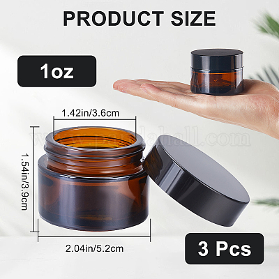 Колонные стеклянные банки с завинчивающимися крышками CON-WH20001-05-1