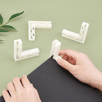 Пластиковая угловая вертикальная пряжка AJEW-WH0252-45-1