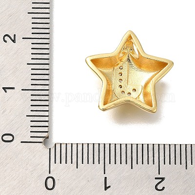 Стойки обшивки латунь микро проложить Циркон подвеску KK-I722-05G-J-1