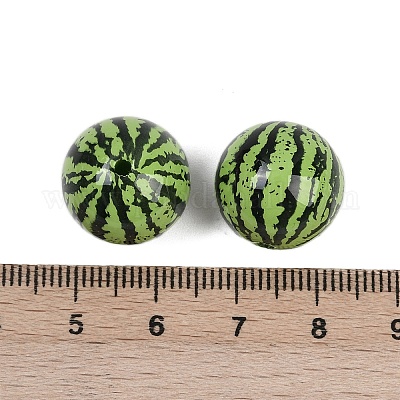 Непрозрачные акриловые бусины&nbsp;MACR-C036-01B-1