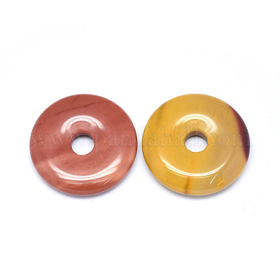 Натуральный mookaite подвески G-P415-22G-1