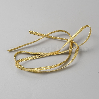 Плоским пу кожаный шнур&nbsp;DIY-WH0430-541G-1