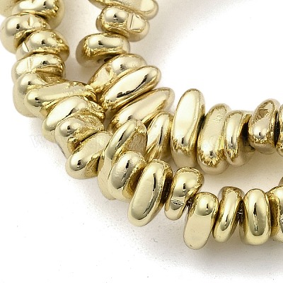 Гальванические нити из синтетических немагнитных гематитовых бусин G-H327-J01-01E-1