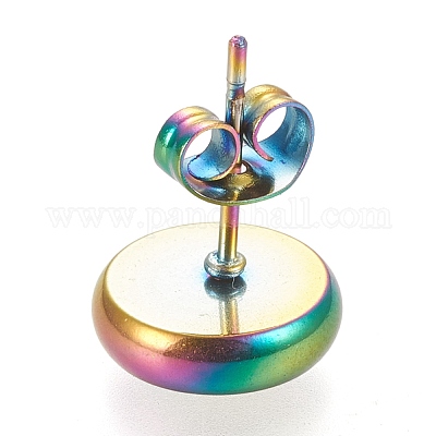 Ионное покрытие (ip) серьги-гвоздики из нержавеющей стали 304 STAS-K202-05C-M-1