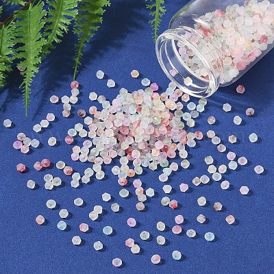 50 г матовых стеклянных бусин&nbsp;FGLA-YW0001-03A-1