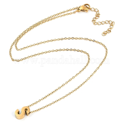 Ионное покрытие(ip) 304 нержавеющая сталь подвески ожерелья NJEW-R050-01G-19-1