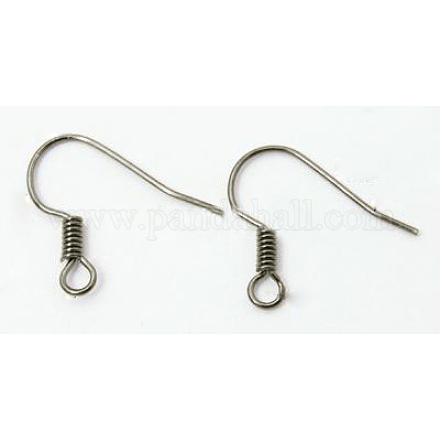 Crochets d'oreilles en laiton de platine X-KK-Q363-P-NF-1