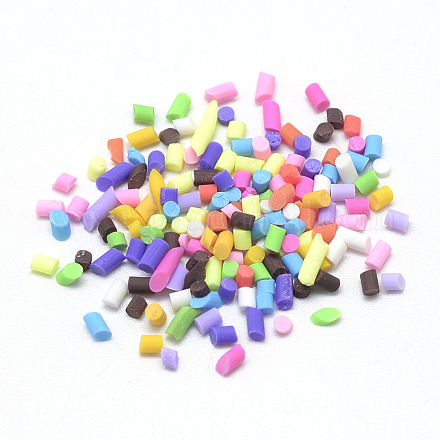 Handmade Polymer Clay Sprinkle Beads CLAY-Q242-07B-1