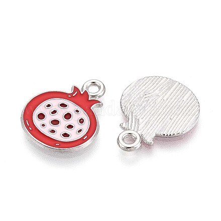 Эмалевые подвески из фруктового сплава PALLOY-S058-01P-14-1