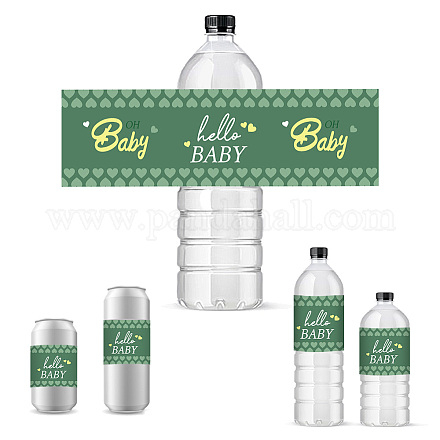 Adesivi adesivi per etichette di bottiglie DIY-WH0520-011-1
