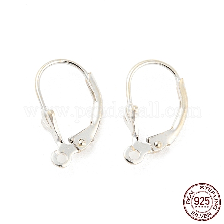 Accessoires de boucle d'oreille en 925 argent sterling STER-H107-06S-1