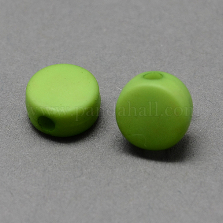 Perline opache colori acrilici solidi SACR-R805-8mm-01-1