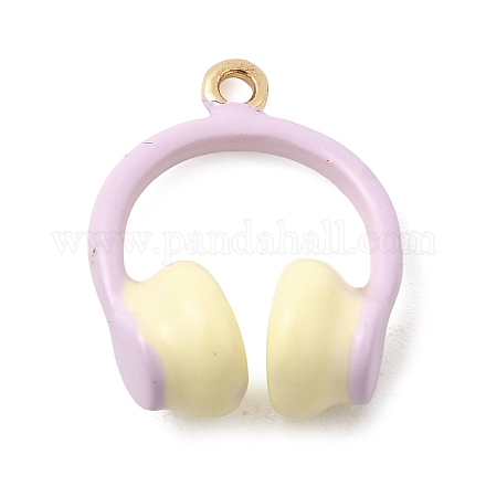 Латунь эмаль подвески KK-K274-11G-01-1