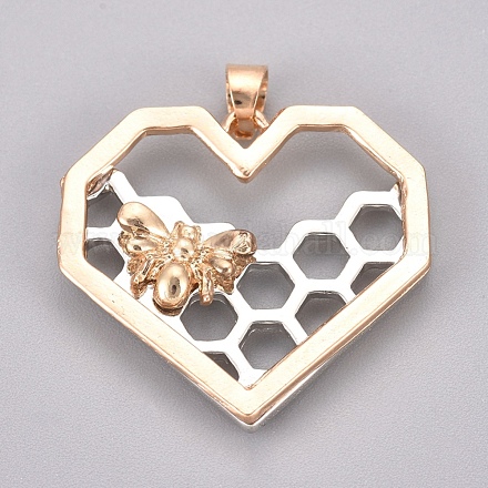 Подвески из сплава  X-PALLOY-WH0068-28PG-1