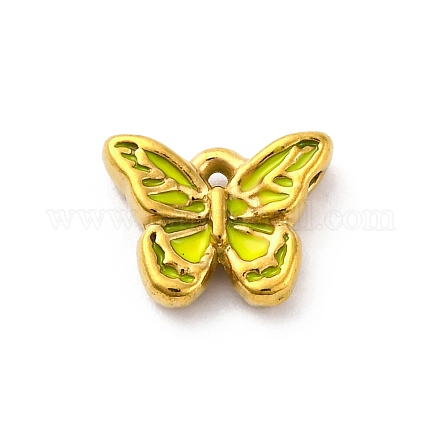 Подвески из нержавеющей стали 304 с эмалью STAS-B085-43G-02-1