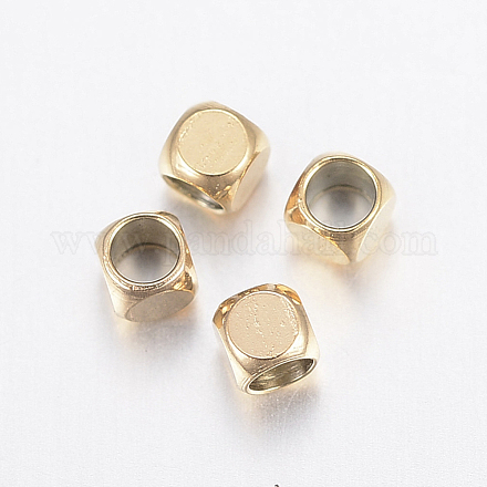 Revestimiento iónico (ip) 304 perlas de acero inoxidable X-STAS-F135-07G-2x2mm-1