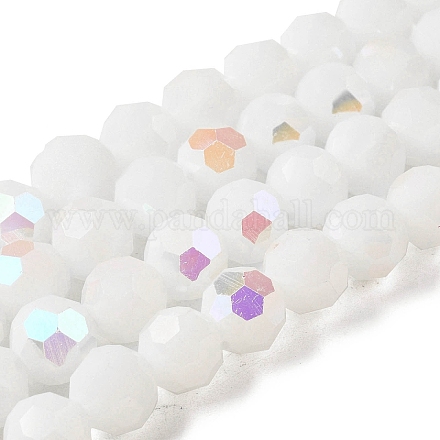 Chapelets de perles en verre imitation jade EGLA-A035-J10mm-L05-1