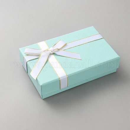 Подарочные коробки из прямоугольной бумаги CON-WH0112-001-1