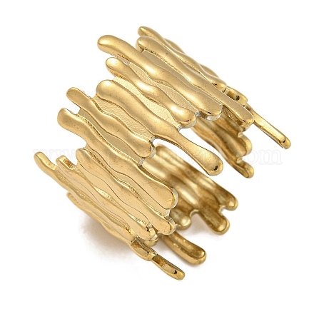 Кольцо-манжета из нержавеющей стали 304 для женщин RJEW-U014-06G-1