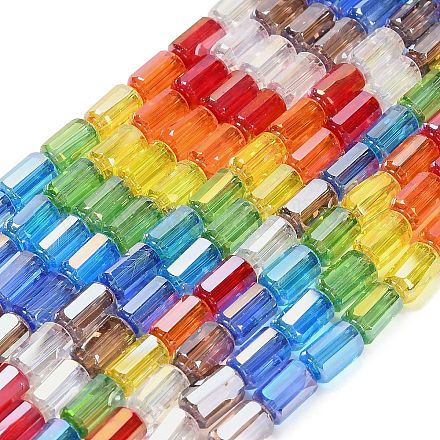 Гальванические стеклянные бусины EGLA-P067-01A-01-1