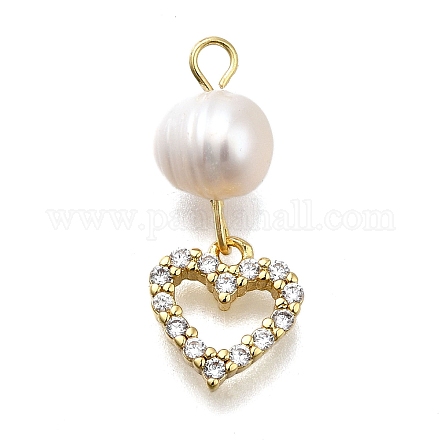 Латунные микро проложить кубического циркония подвески KK-B132-05G-1