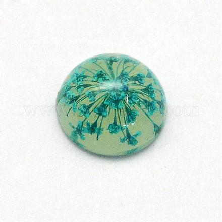 Resin Cabochons RESI-S320-12mm-39-1