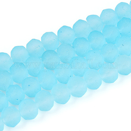 Нити стеклянных бусин X-FGLA-N003-6mm-02-1