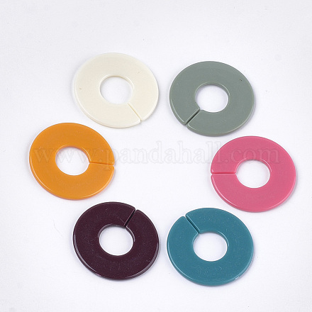 Opaque Acrylic Linking Rings OACR-T011-65-1