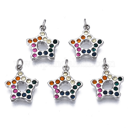 316 Surgical Stainless Steel Charms STAS-N097-009P-1