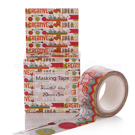 DIY Scrapbook dekorative Papierbänder DIY-G003-Z-09-1