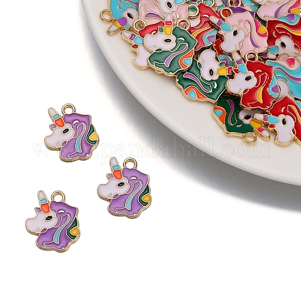 Pendentifs d'émail en alliage PW-WG47408-03-1