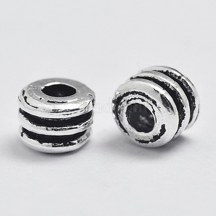 Thai Sterling Silver Spacer Beads STER-P010-003-1