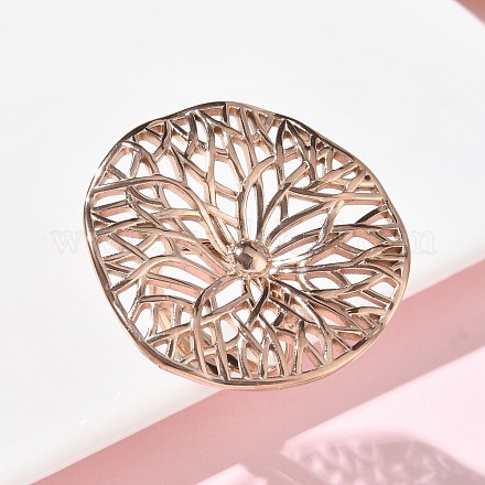 Регулируемые манжетные кольца из нержавеющей стали 304 RJEW-Z121-01RG-01-1