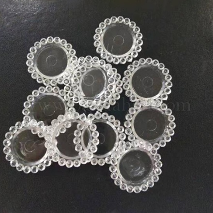 Пластиковые оправы кабошон&nbsp;KY-WH0096-39J-1