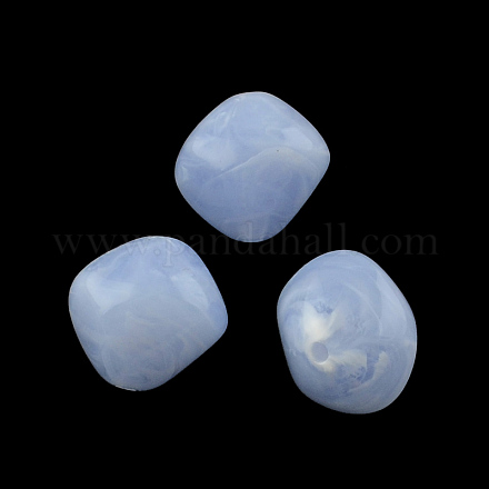 Bicone Imitation Gemstone Acrylic Beads OACR-R024-18-1