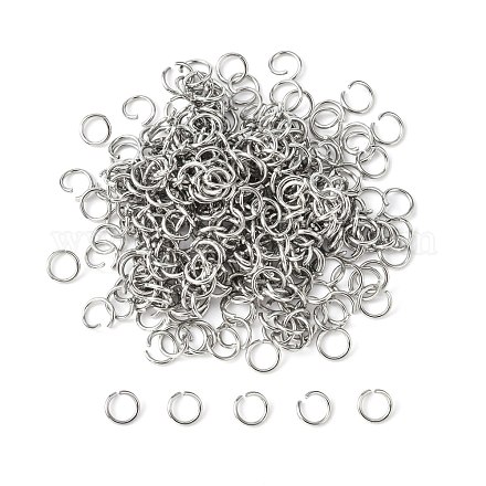304 anelli di salto in acciaio inox X-STAS-E011-6x0.8mm-1