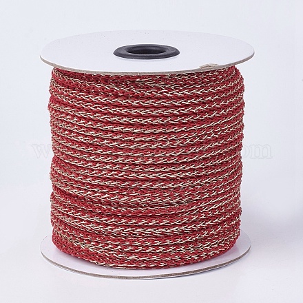 Cordón trenzado de resina y poliéster OCOR-F008-E12-1