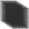 PE Plastic Canvas Sheets, Rectangle, Black, 345x265x2mm