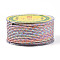 11M Braided Nylon Chinese Knot Cord, Nylon Jewelry Cord for Jewelry Making, Plum, 2mm, about 12.03 Yards(11m)/Roll