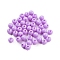 Plastic Beads, Round, Lilac, 6x5.5mm, Hole: 1.8mm, 3846pcs/500g.