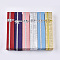 Cardboard Necklace Boxes, with Sponge Inside, Rectangle, Mixed Color, 21x4x2cm