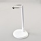 304 Stainless Steel Adjustable Height Doll Stands, with Plastic Chassis, White, 8.7x9.9x18cm