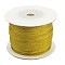 Nylon Thread, Round, Gold, 0.5mm, 164yards/roll